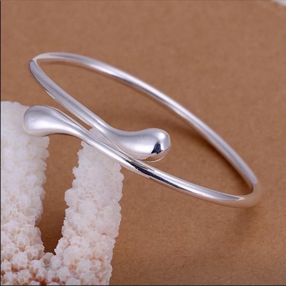 LAST ONE‼️  925 Sterling Silver Waterdrop Jewelry Set - Picture 8 of 11